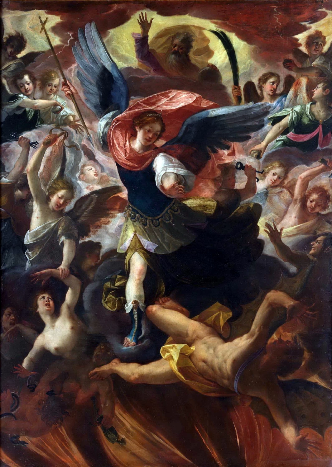 San Michele Arcangelo schiaccia il demonio - Palazzo Ducale Mantova
